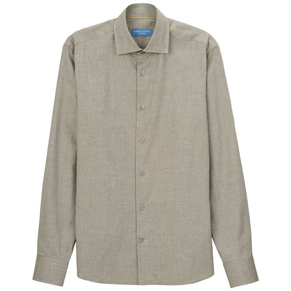 Robert Talbott Mens  Reynolds Ultra Light Weight Brushed Shirt